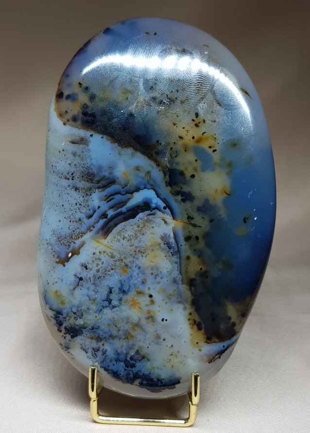 덴드리틱 아게잍,(그림 마노) 원석