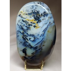 덴드리틱 아게잍,(그림 마노) 원석