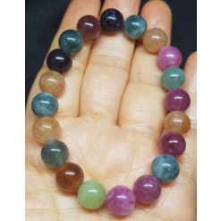 칼라 토르말린팔찌10mm 라운드형