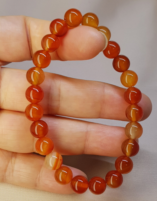 카네리안 8mm 팔찌