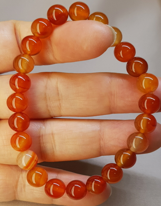 카네리안 8mm 팔찌