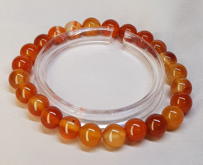 카네리안 8mm 팔찌