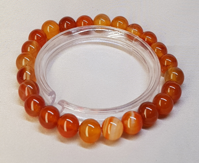 카네리안 8mm 팔찌