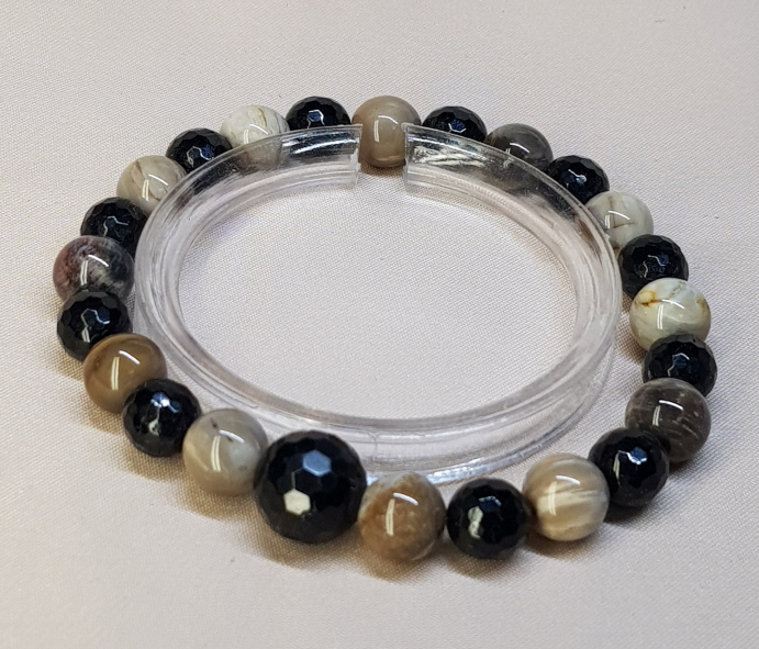 나무화석 투어머린 8mm 팔찌