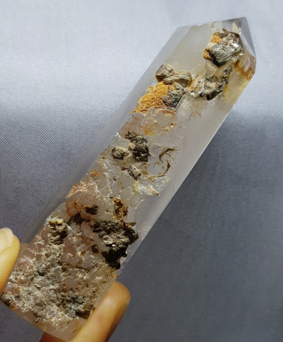 칼라투어머린 화이트 팬텀 내츄럴원석