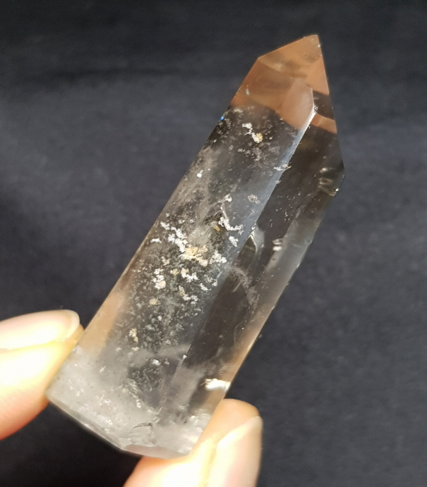 무지개  스모키 시트린 육각주