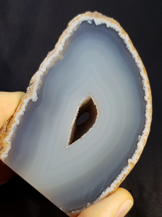 작은 아게이트 지오드