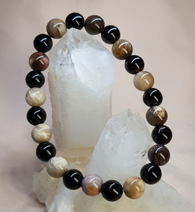 규화목 투어머린 8mm 라운드형팔찌